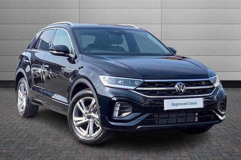 Black New 2025 VW T-Roc R-line SUV | £31,254 (Fair price) - Image 1/4