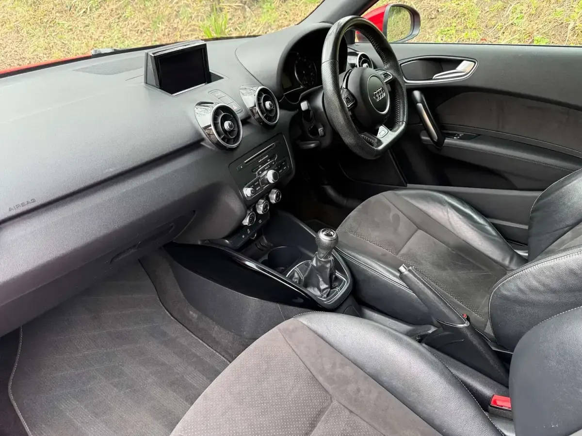 Used Audi A1 Black Edition 150 HP (110 kW) 2018 Red Hatchback