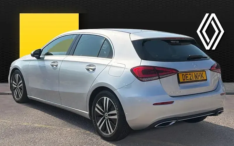 Used Mercedes A180 116 HP (85 kW) 2021 Silver Hatchback