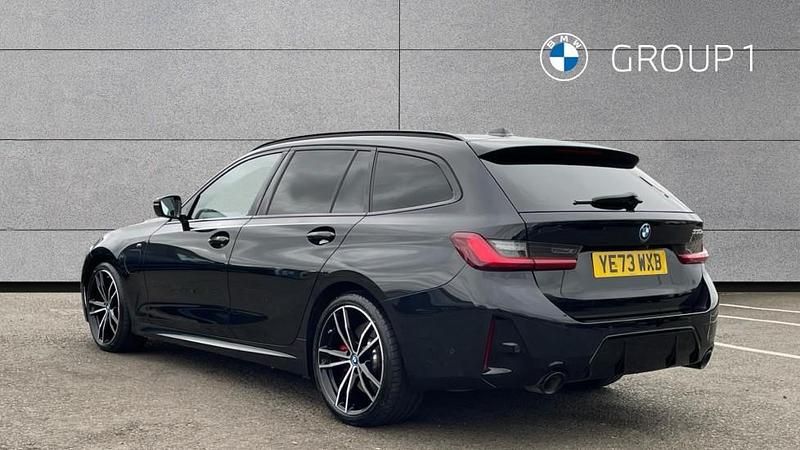 Used BMW 330e M Sport 292 HP (214 kW) 2023 Black Estate