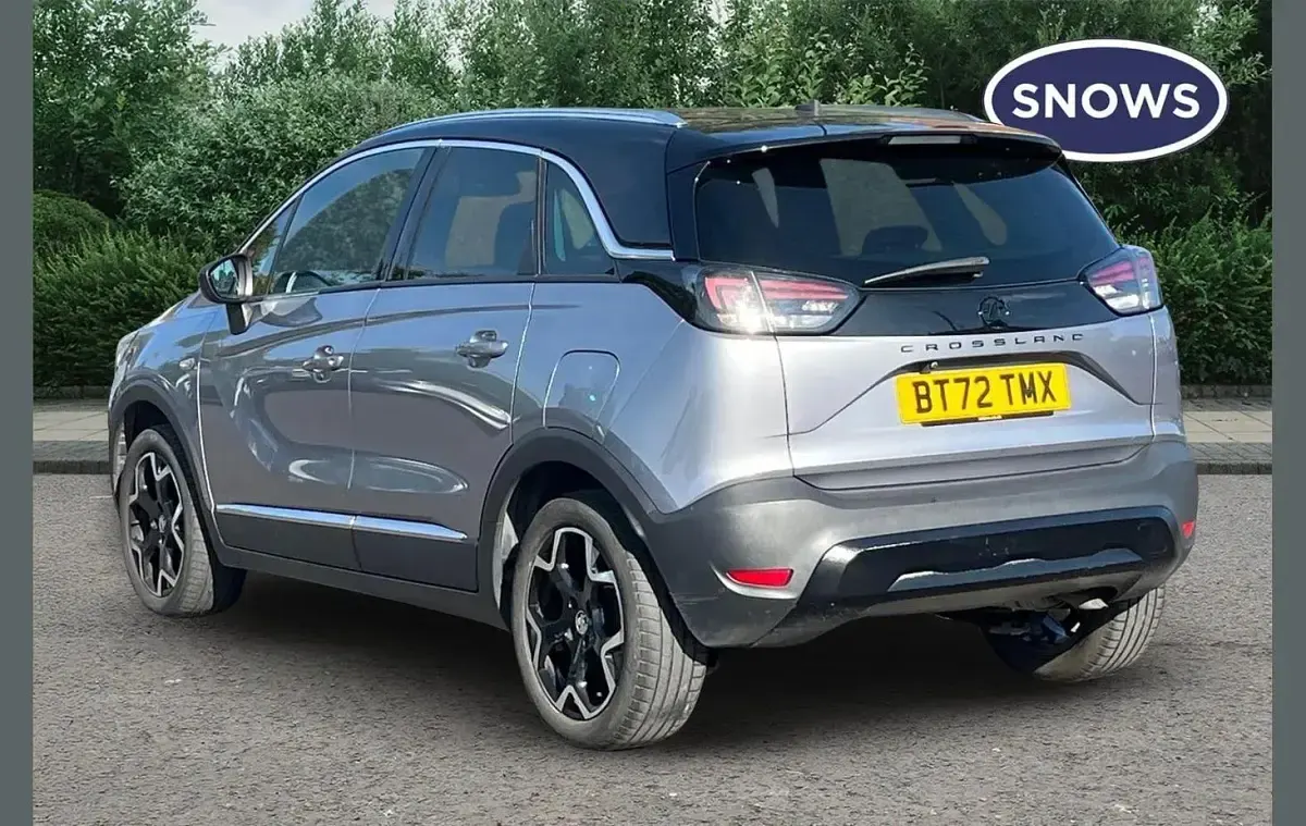 Used Vauxhall Crossland Ultimate 128 HP (94 kW) 2022 Grey SUV