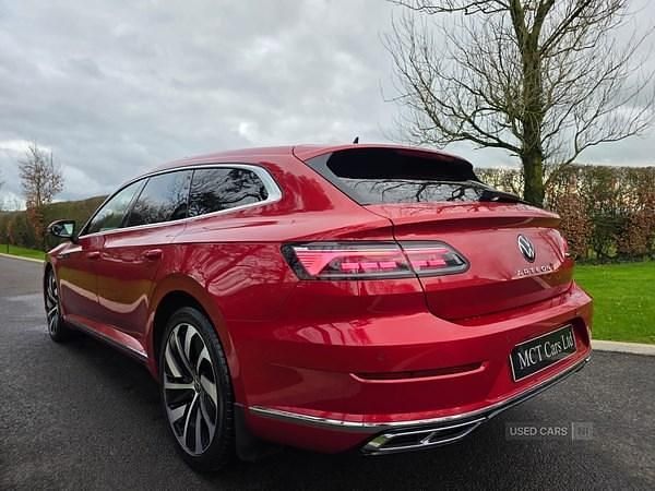Used VW Arteon R-line 2021 Red Estate