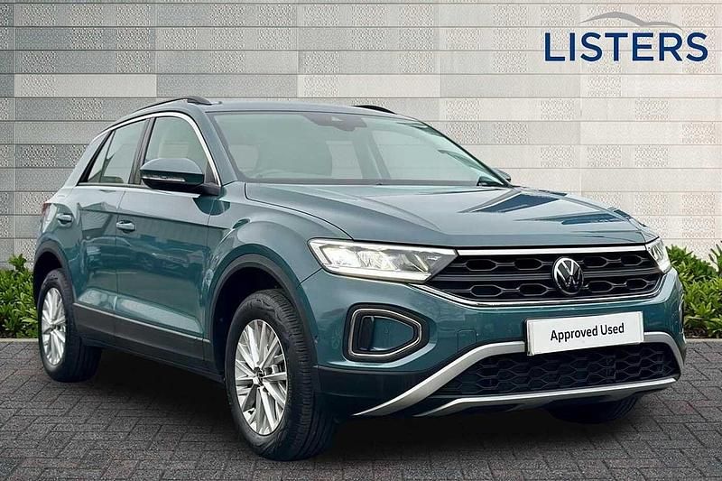 Blue Used 2023 VW T-Roc Life SUV | £20,985 (Fair price) - Image 1/4