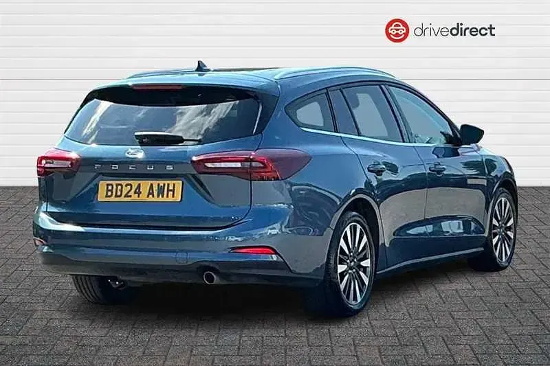 Used Ford Focus Titanium X 2024 Blue Estate