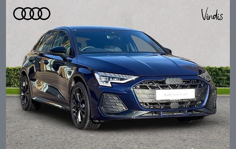 New Audi A3 e-tron Black Edition 200 HP (147 kW) 2025 Blue Hatchback