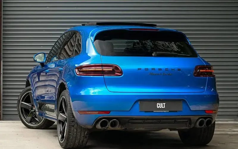 Gebraucht Porsche Macan Turbo 400 PS (294 kW) 2017 Blau SUV