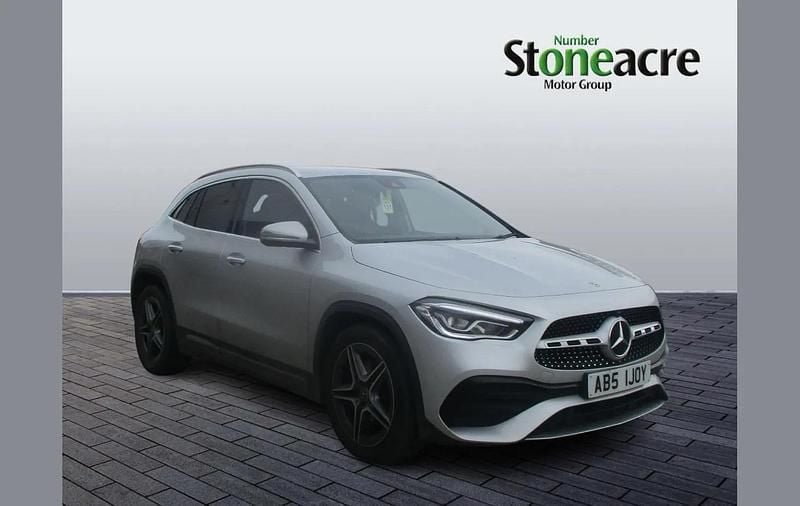 Used Mercedes GLA220 AMG line 187 HP (137 kW) 2021 Silver SUV