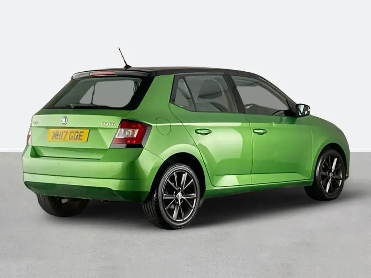 Used Skoda Fabia Colour Edition 2017 Green Hatchback