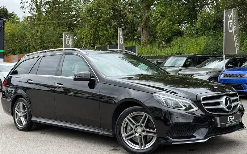 Begagnad Mercedes E350 AMG Line Premium Plus 258 HK (189 kW) 2014 Kombi