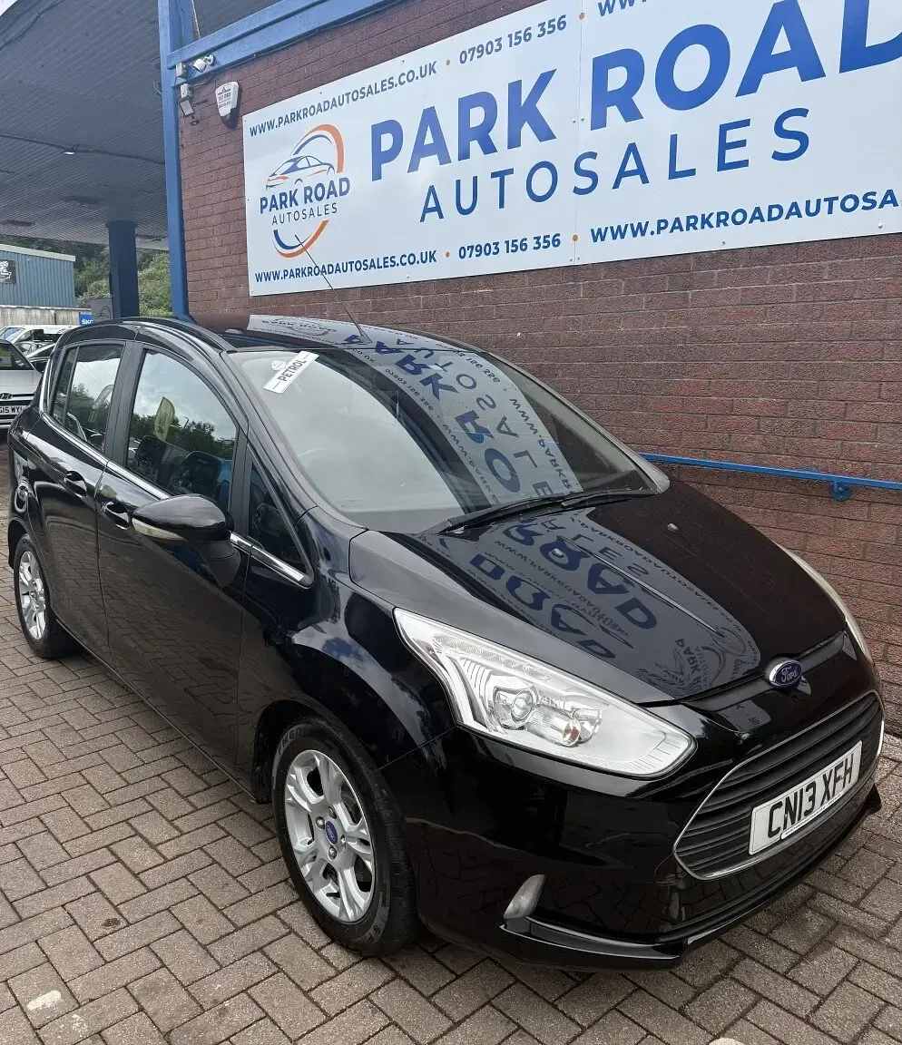 Used Ford B-MAX Zetec 90 HP (66 kW) 2013 Black MPV