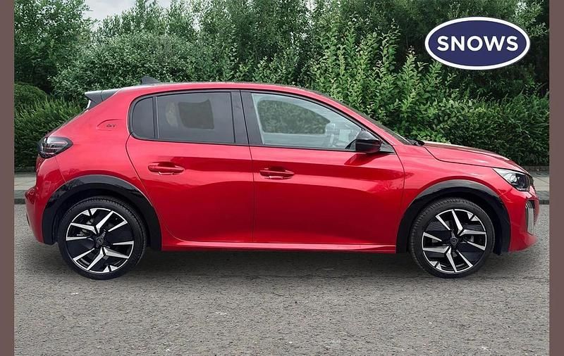 Used Peugeot 208 GT 101 HP (74 kW) 2024 Red Hatchback