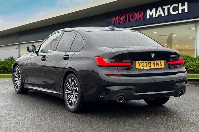 Used BMW 320 M Sport 2020 Black Sedan
