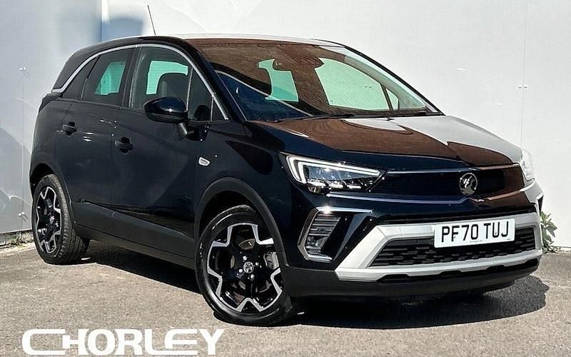 Used Vauxhall Crossland Elite 131 HP (96 kW) 2021 Black SUV