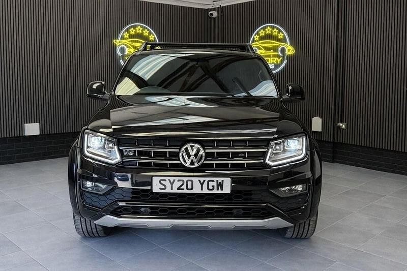 Begagnad VW Amarok Black Edition 2020 Svart Pickup