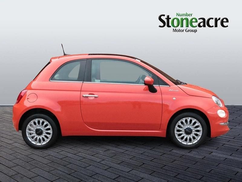 Used Fiat 500 Dolcevita 70 HP (51 kW) 2022 Orange Hatchback