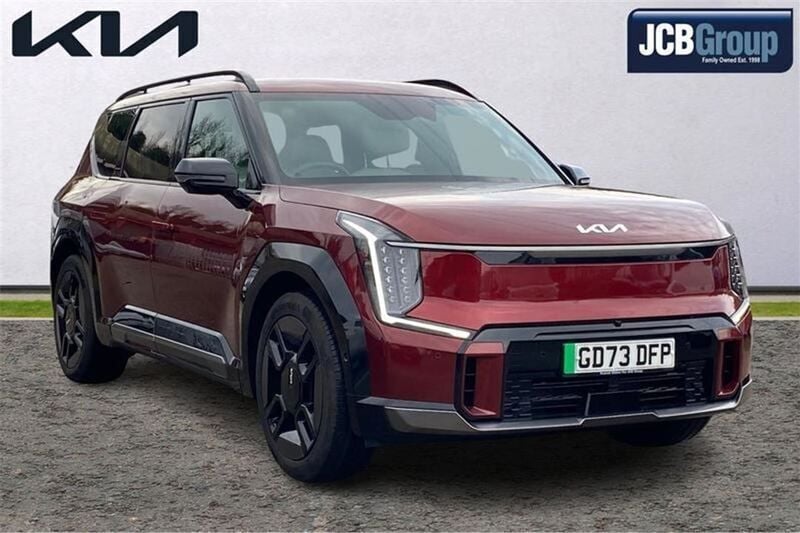 Red Used 2024 Kia EV9 2 SUV | £59,995 (Fair price) - Image 1/4