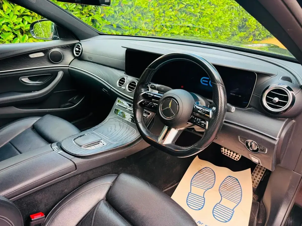 Used Mercedes E300 AMG line 2020 Black Sedan