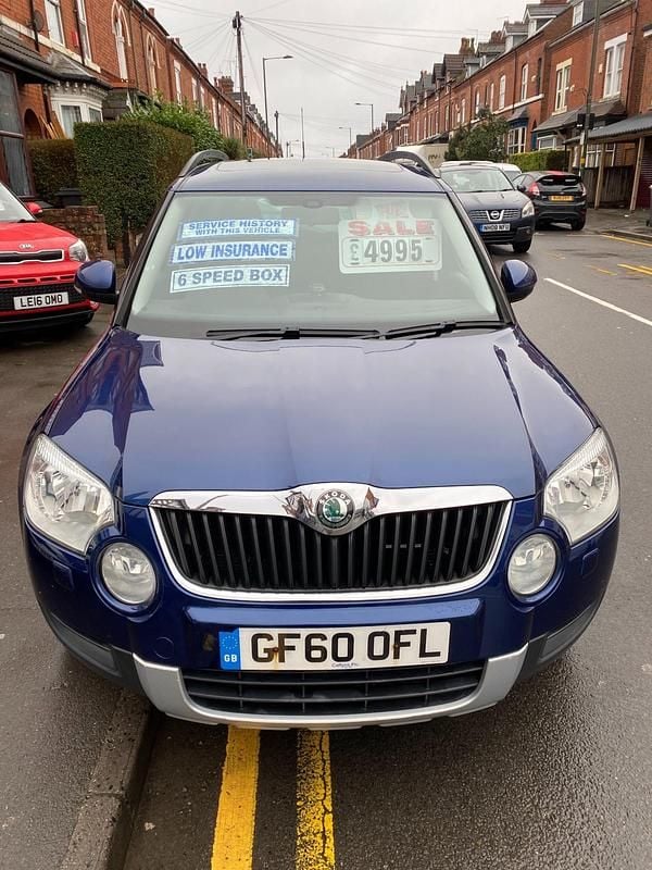 Used Skoda Yeti SE 2010 Blue SUV