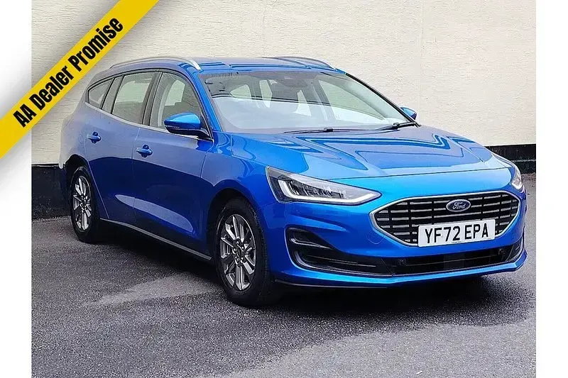 Used Ford Focus Titanium 125 HP (91 kW) 2023 Blue Estate