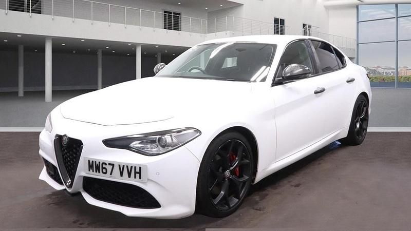 White Used 2017 Alfa Romeo Giulia Veloce Sedan | £13,995 (Fair price) - Image 1/4