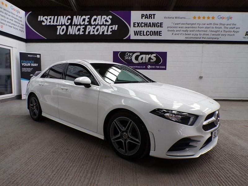 Used Mercedes A180 Executive 136 HP (100 kW) 2020 White Sedan