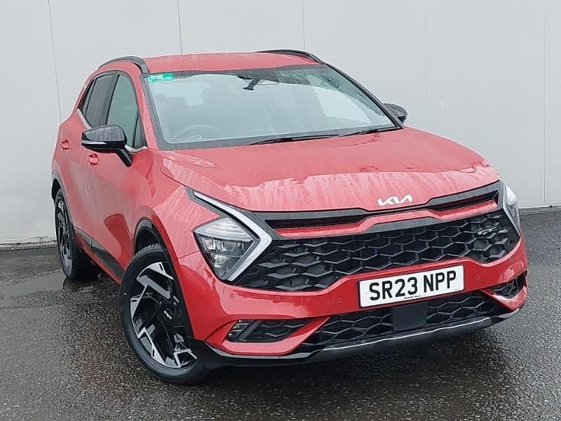 Premium paint infra red Used 2023 Kia Sportage 4 SUV | £24,498 (Fair price) - Image 1/4