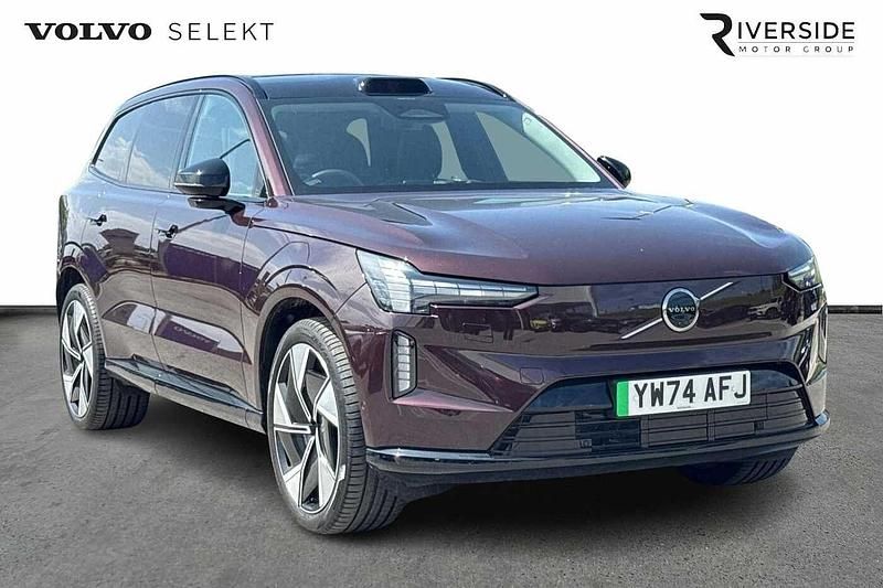 Red Used 2025 Volvo EX90 Ultra SUV | £79,990 - Image 1/4