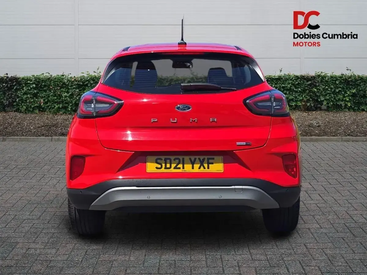 Used Ford Puma Titanium 125 HP (91 kW) 2021 Red SUV