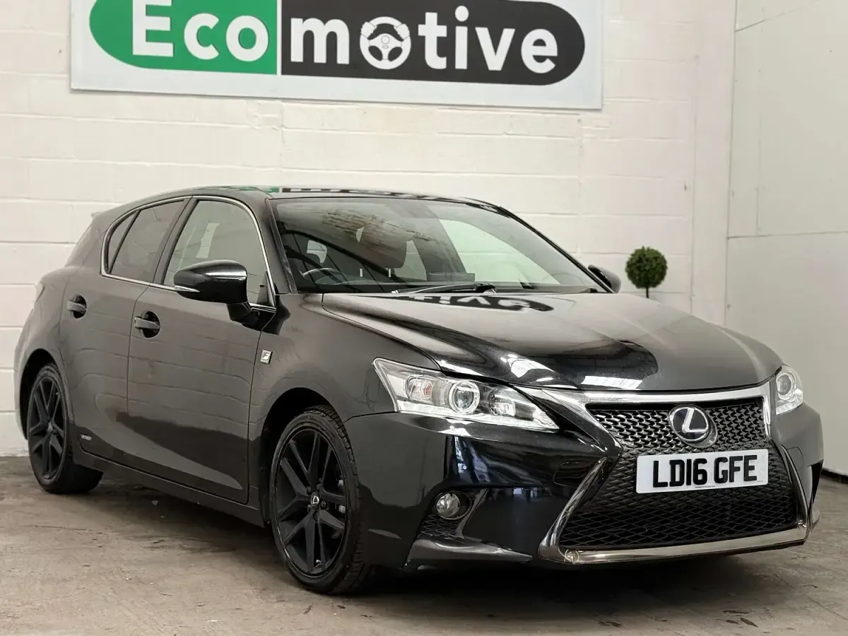 Used Lexus CT200h Sport Line 2016 Black Hatchback