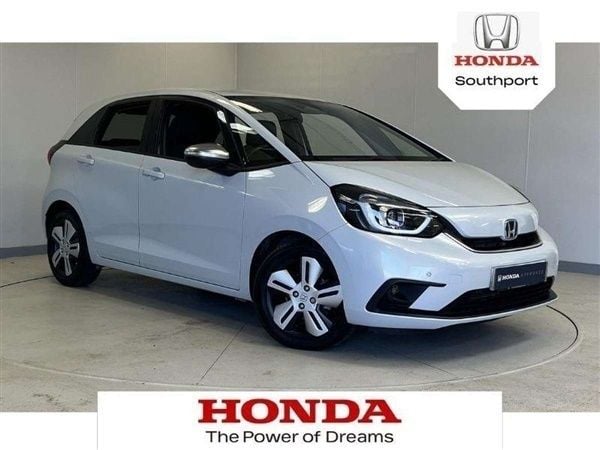 White Used 2022 Honda Jazz Hybrid Hatchback | £17,944 (Fair price) - Image 1/4