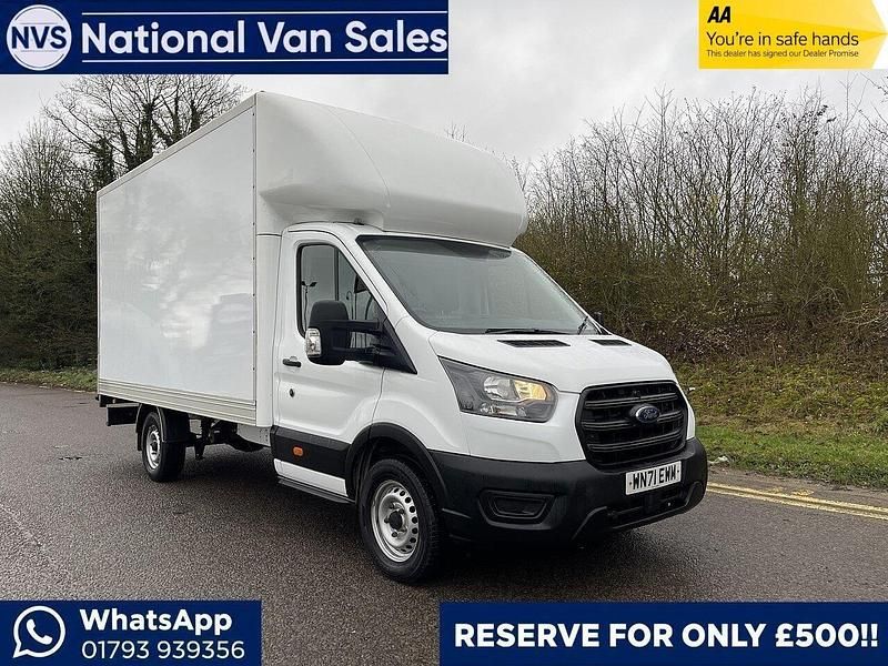Used Ford Transit S 130 HP (95 kW) 2021 White Cabriolet