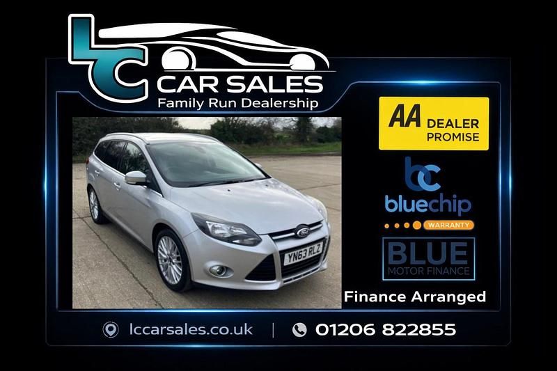 Used Ford Focus Zetec 125 HP (91 kW) 2013 Silver Estate