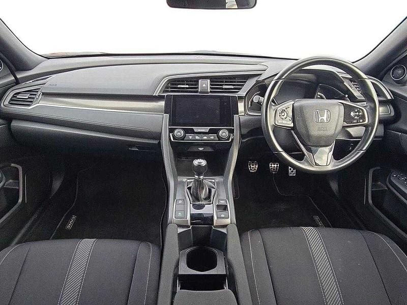 Begagnad Honda Civic SR 126 HK (92 kW) 2020 Röd