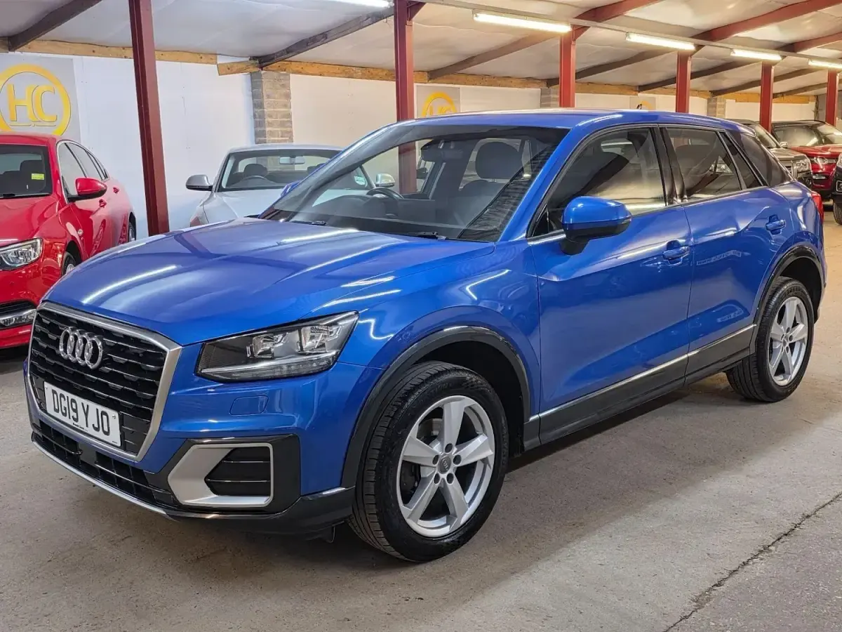 Used Audi Q2 Sport 150 HP (110 kW) 2019 Blue SUV