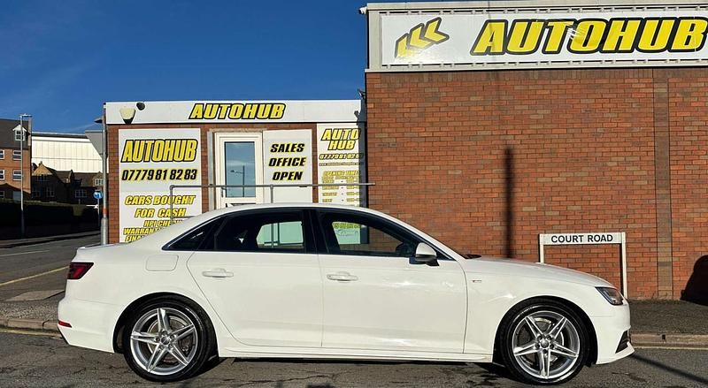 Used Audi A4 S-Line 190 HP (139 kW) 2016 White Sedan