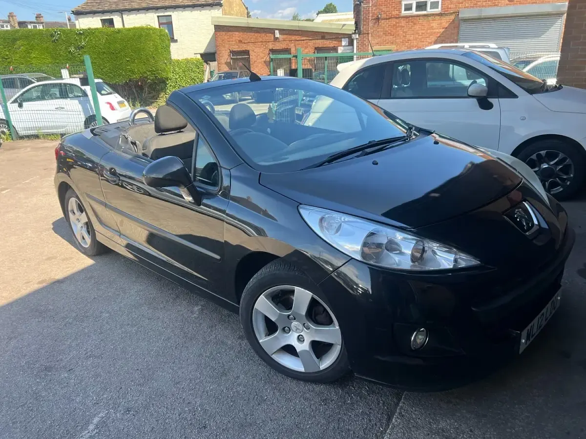 Used Peugeot 207 Active 2012 Black Cabriolet