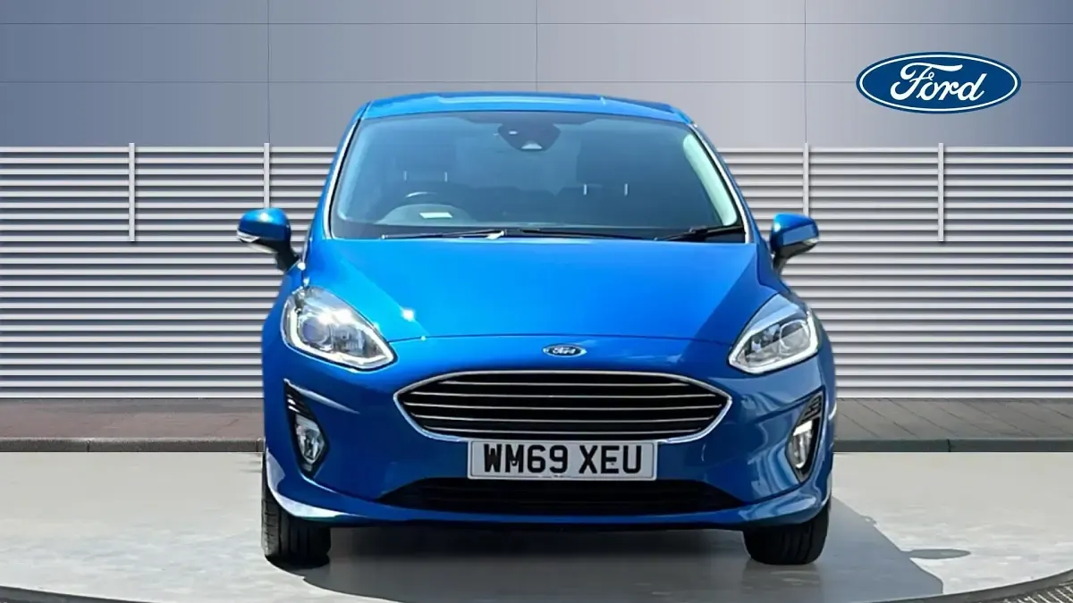 Used Ford Fiesta Titanium 101 HP (74 kW) 2020 Blue Hatchback