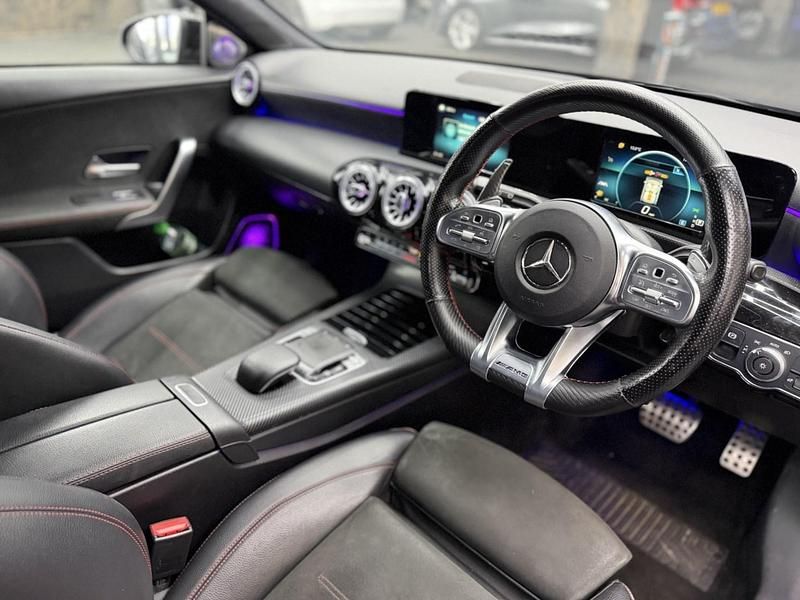 Used Mercedes A200 AMG line 2018 Black Hatchback