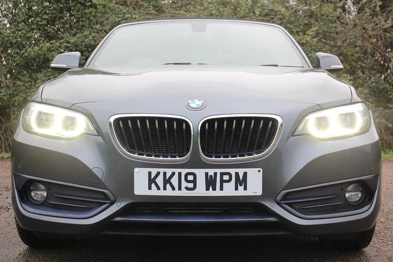 Used BMW 218 Sport Line 2019 Grey Cabriolet