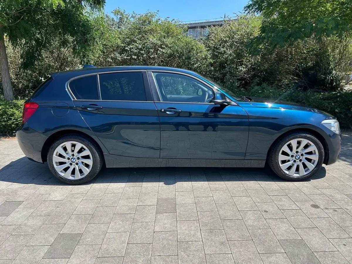Used BMW 116 Performance 136 HP (100 kW) 2014 Blue Hatchback