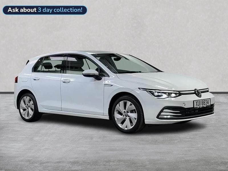 Used VW Golf VII Style 150 HP (110 kW) 2021 White Hatchback