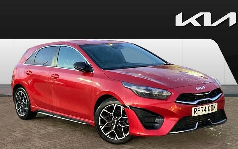 Used Kia Ceed GT-Line 140 HP (102 kW) 2024 Red Hatchback
