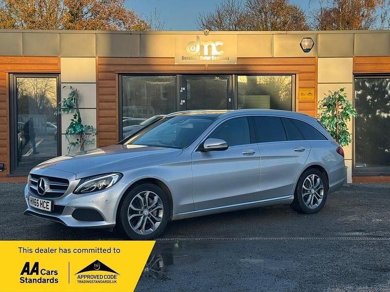 Silver Used 2015 Mercedes C250 Premium Estate | £13,299 (Fair price) - Image 1/2