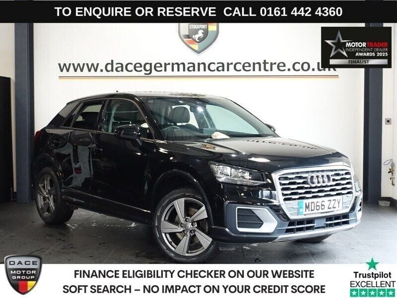 Black Used 2017 Audi Q2 Sport SUV | £13,689 (Good price) - Image 1/3
