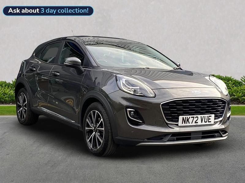 Grey Used 2022 Ford Puma Titanium Hatchback | £13,998 (Super price) - Image 1/4