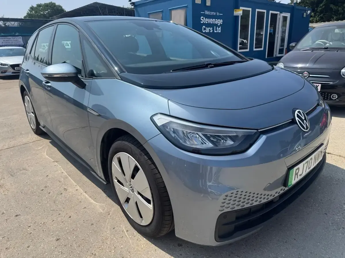 Used VW ID.3 Pro Performance 150 kW (204 HP) 2020 Blue Hatchback