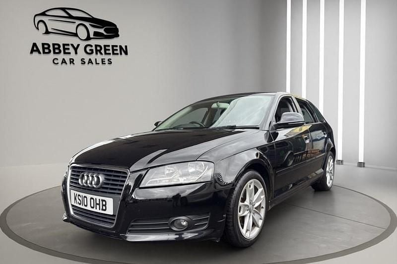 Black Used 2010 Audi A3 Sport Hatchback | £2,450 (Good price) - Image 1/1