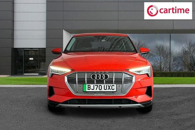 Used Audi e-tron Advanced 230 kW (313 HP) 2020 Red SUV
