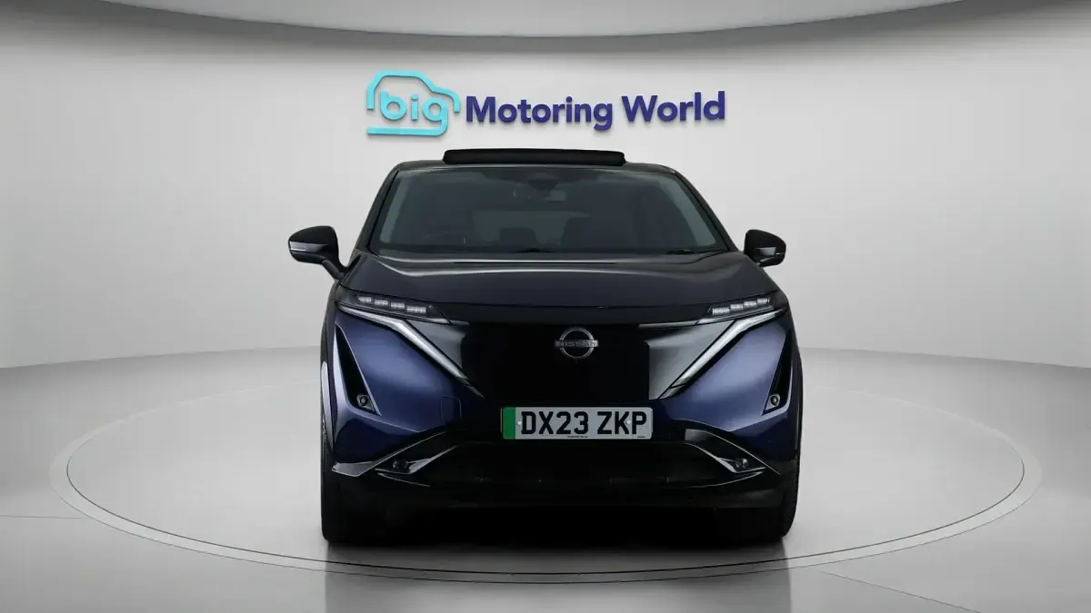 Used Nissan Ariya Advance 160 kW (218 HP) 2023 Blue SUV