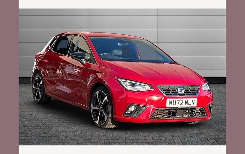 Desire red Used 2022 Seat Ibiza FR Sport Hatchback | £14,390 (Fair price) - Image 1/4